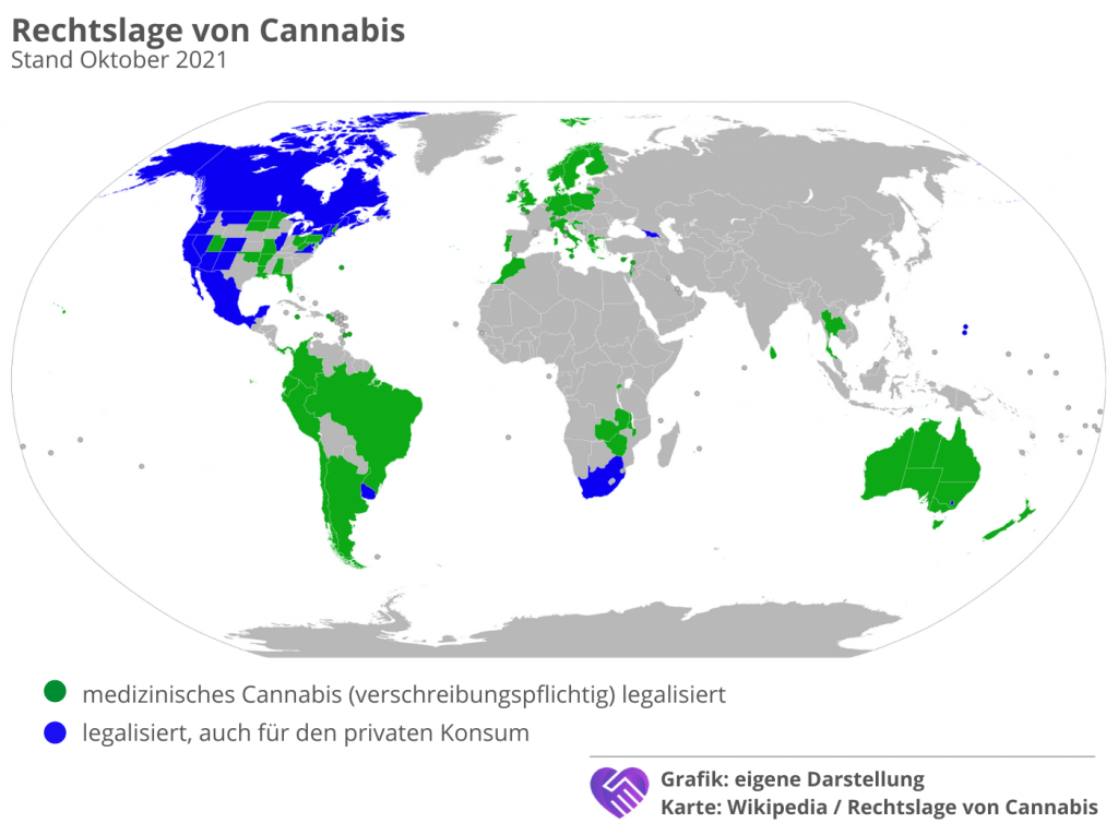 Rechtslage von Cannabis Aktienanalyse Milliardenmarkt