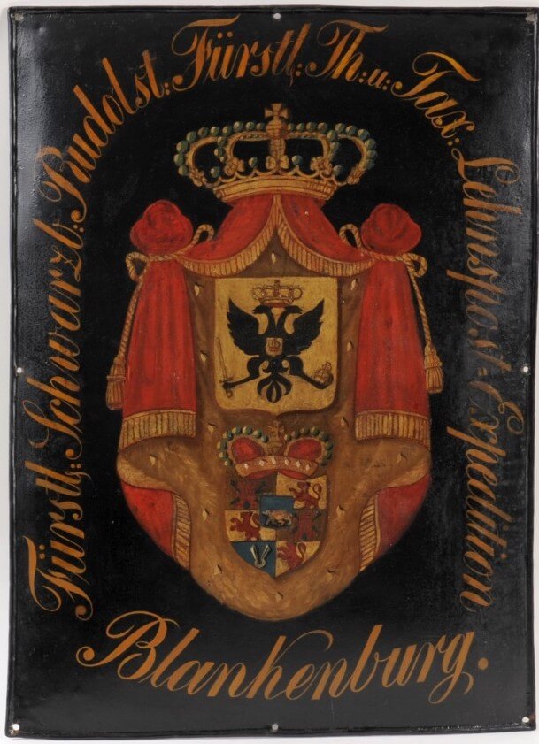 Das alte Wappen der deutschen Post