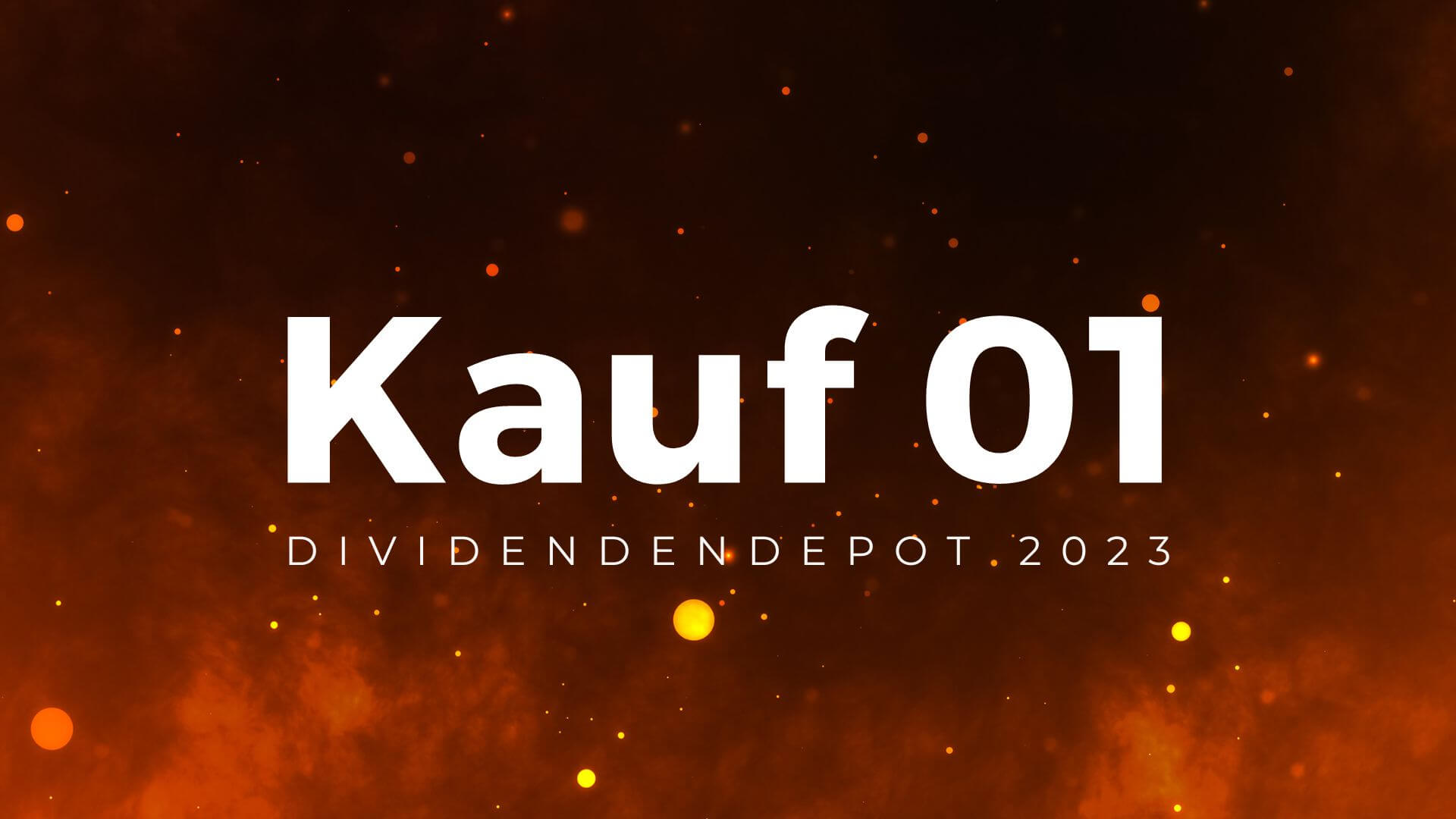 Dividenden Depot Kauf 01 2023