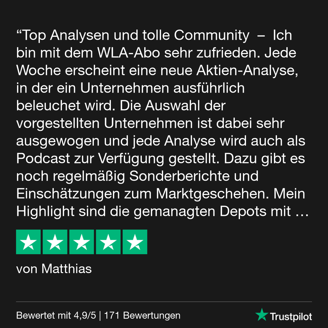 Trustpilot Review - Matthias
