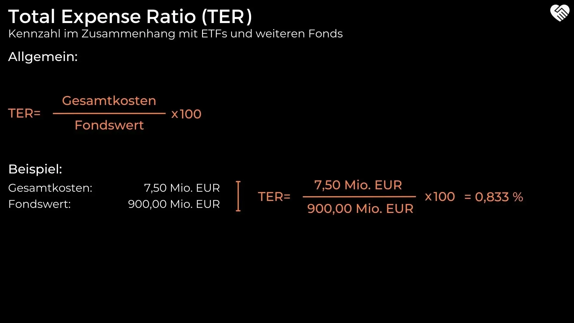 Berechnung der TER (Total Expense Ratio9